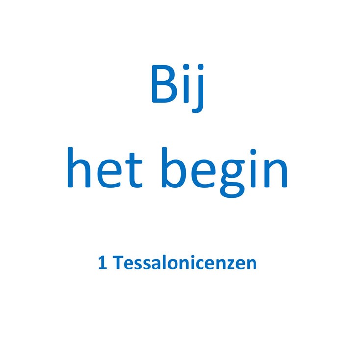 Bij het begin